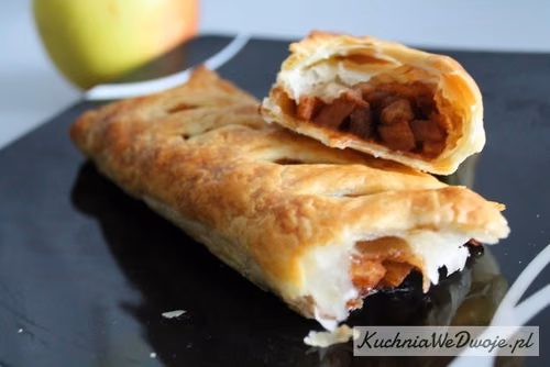 Ciastko z jabłkiem na ciepło w wersji fit