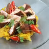 Palony łosoś z kapustą kiszoną curry Karola Okrasy