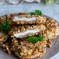 Filety drobiowe w panierce z orzechów włoskich