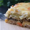 Lasagne z mięsem i cukinią