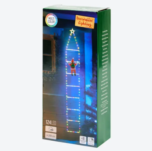 Zdjęcie Ta drabinka LED z Action za 48 zł bije rekordy popularności! Do środka i na zewnątrz, dom na święta z efektem wow! #2