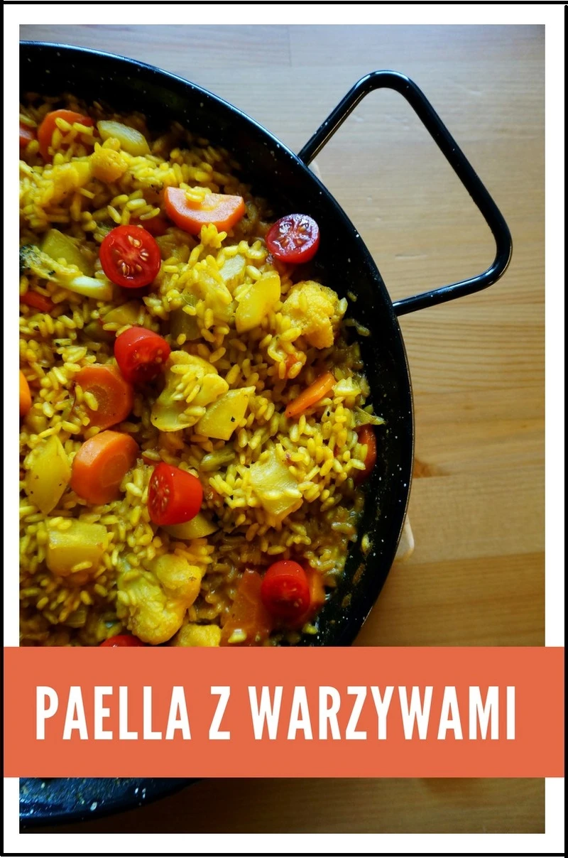 Hiszpańska paella z warzywami