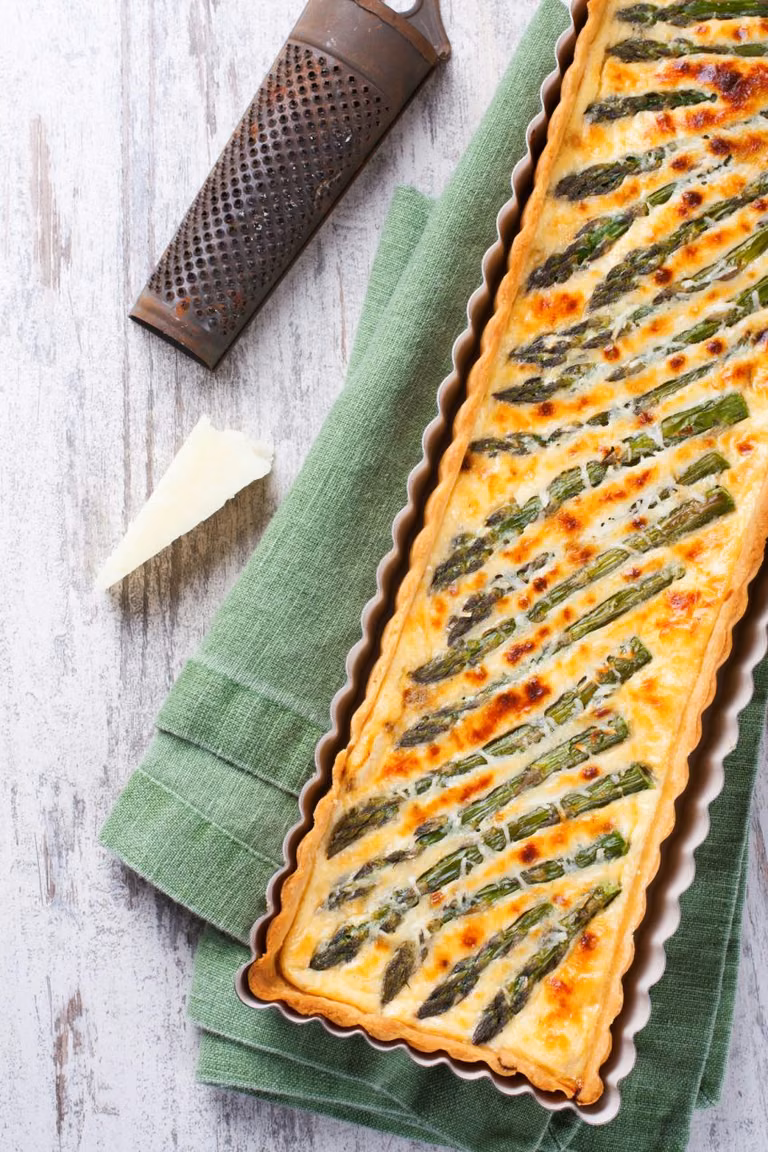 TARTA ZE SZPARAGAMI