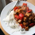 Tofu w sosie słodko kwaśnym