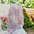 Szydełkowa, ażurowa chusta