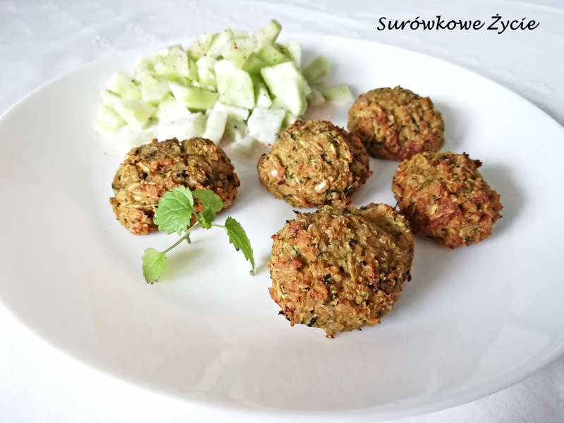 Kotlety z cukinii z piekarnika (bez glutenu, bez laktozy)