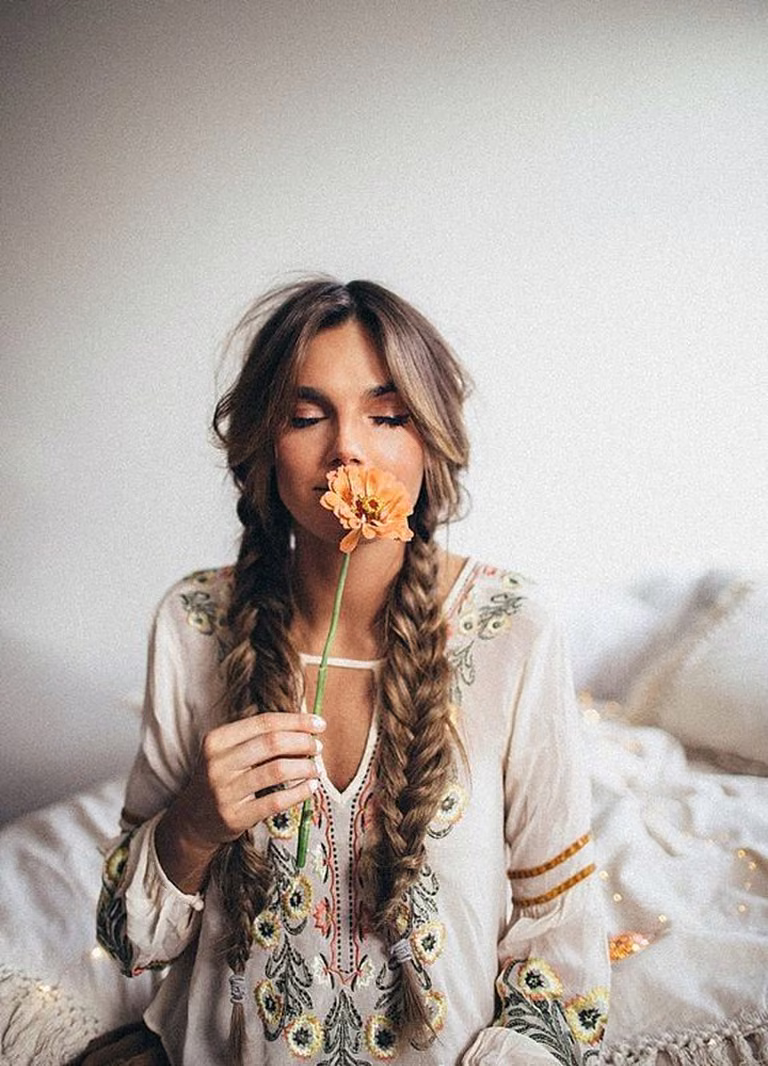 wygląd hippie