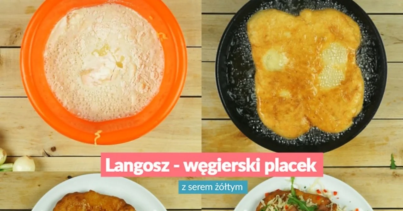 Langosz - węgierski placek