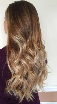 Blond balayage