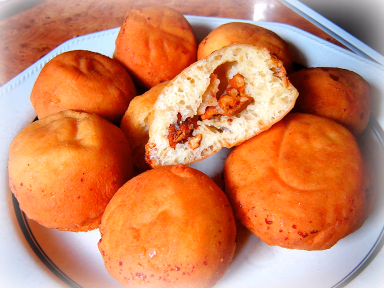 Pączki z kurkami