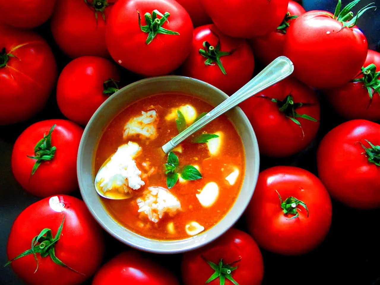 Diabelska Pomidorowa - Zupa z Pieczonymi Pomidorami