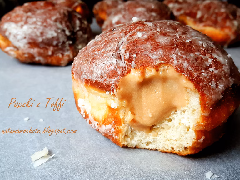 Pączki z Toffi (Pączki z Kajmakiem)
