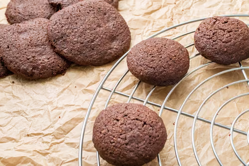 Ciasteczka mocno kakaowe (bez glutenu)