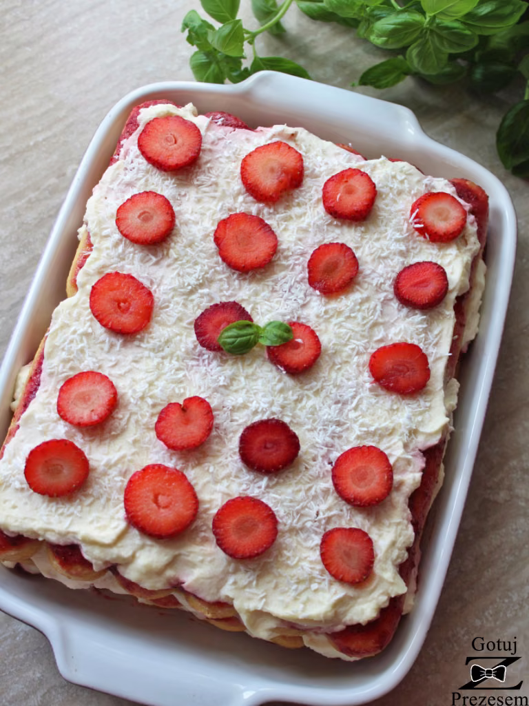 Truskawkowe tiramisu – Gotuj z Prezesem