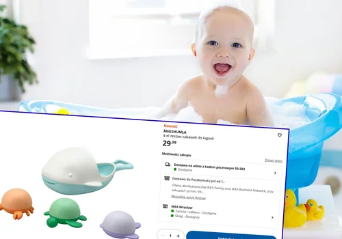 Kąpiel pełna śmiechu i… przygód! Ten zestaw zabawek z IKEA za 29,99 zł to hit każdego wieczoru!
