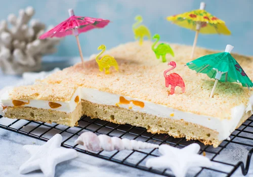 Ciasto Plaża Z Fantą