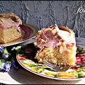 Ciasto z jabłkami i bezą