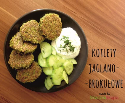 Kotlety jaglano-brokułowe