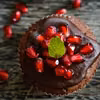 Muffinki czekoladowe z granatem