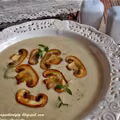 Krem pieczarkowy z serkiem topionym