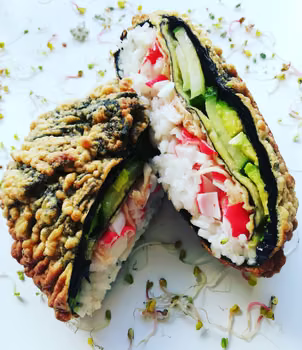 Sushi crunch wrap