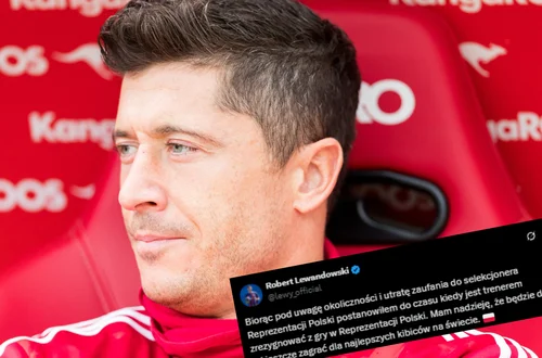 Trzęsienie w kadrze reprezentacji Polski! Robert Lewandowski stracił opaskę kapitana i opublikował wymowny post