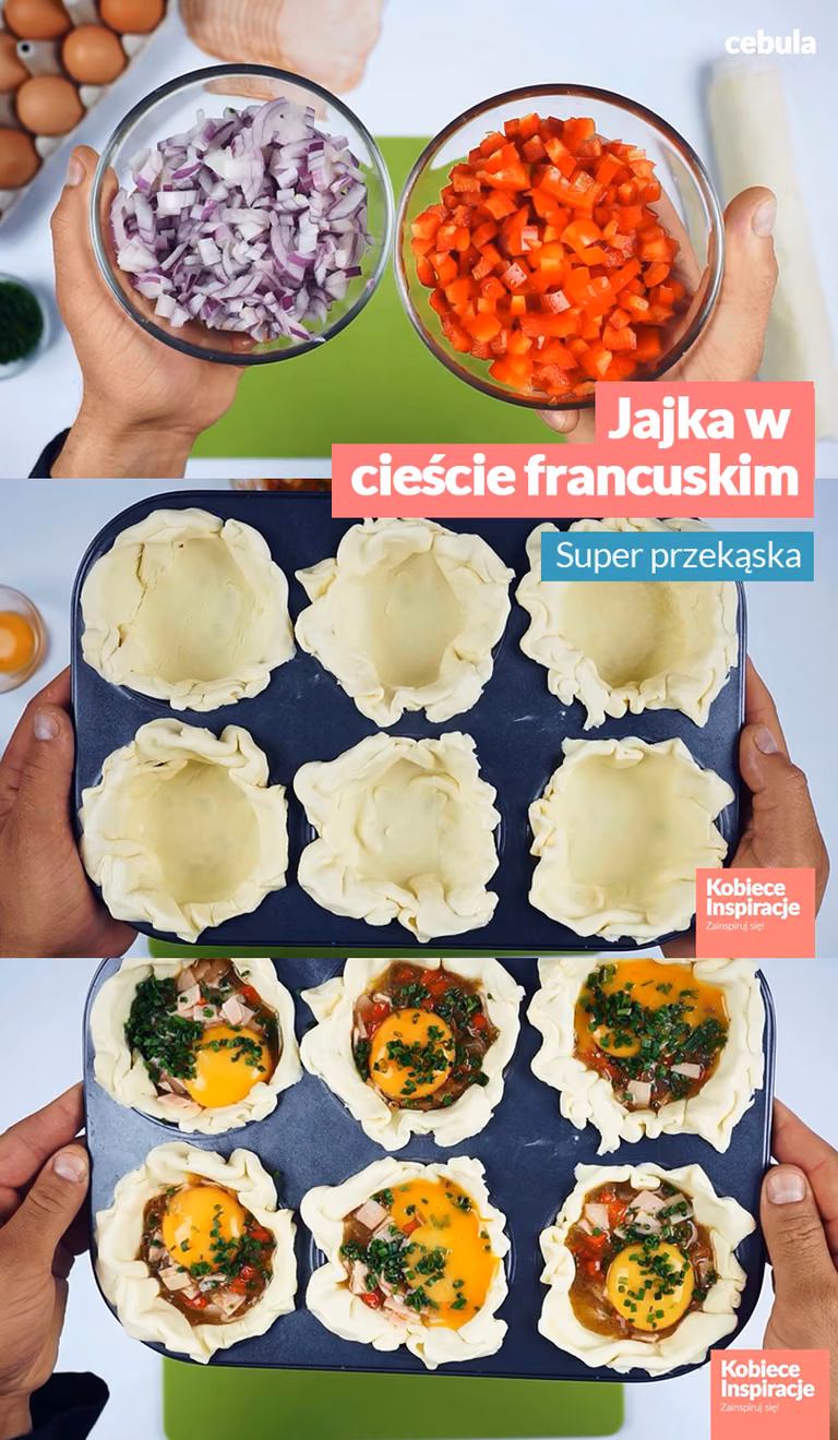Jajka w cieście francuskim