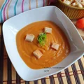 Zupa krem z dyni i pomidorów