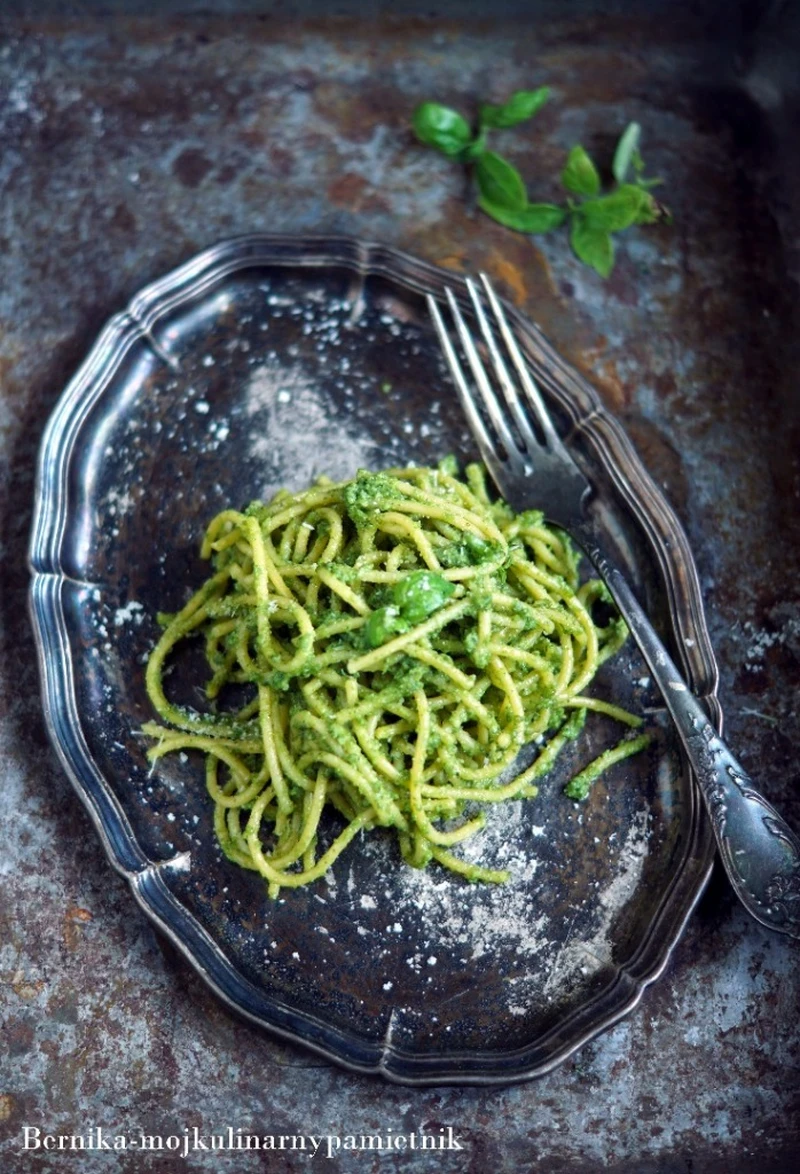 Makaron z pesto