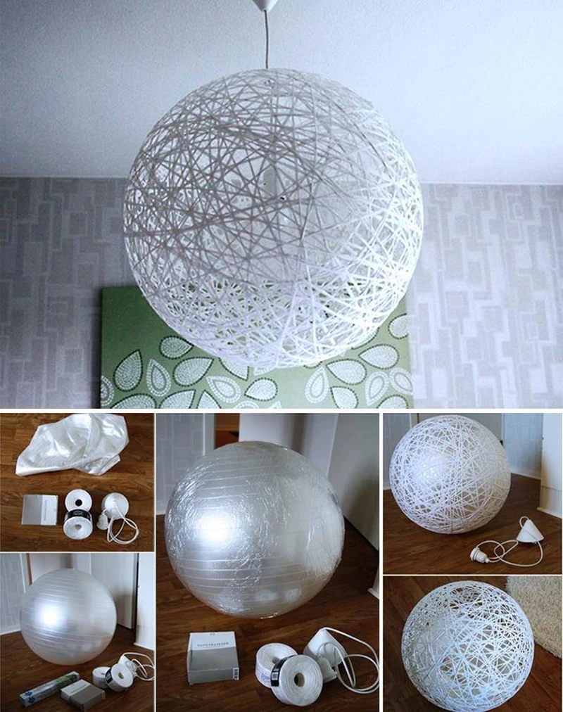 Oryginalna lampa - zrób to sama