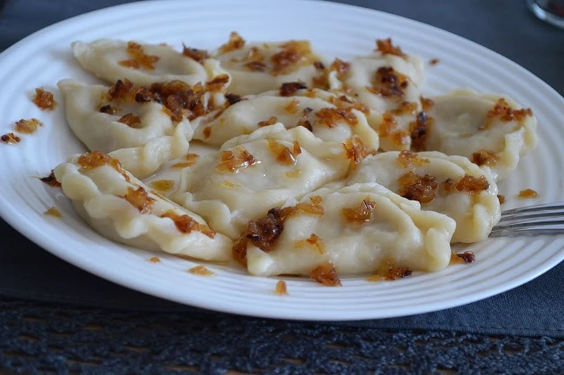 Pierogi z białą kapustą