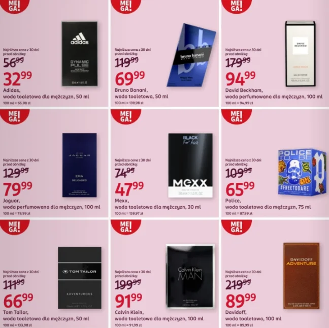Zdjęcie Kultowe perfumy teraz 130 zł taniej! Rossmann kusi promocjami na męskie zapachy #10