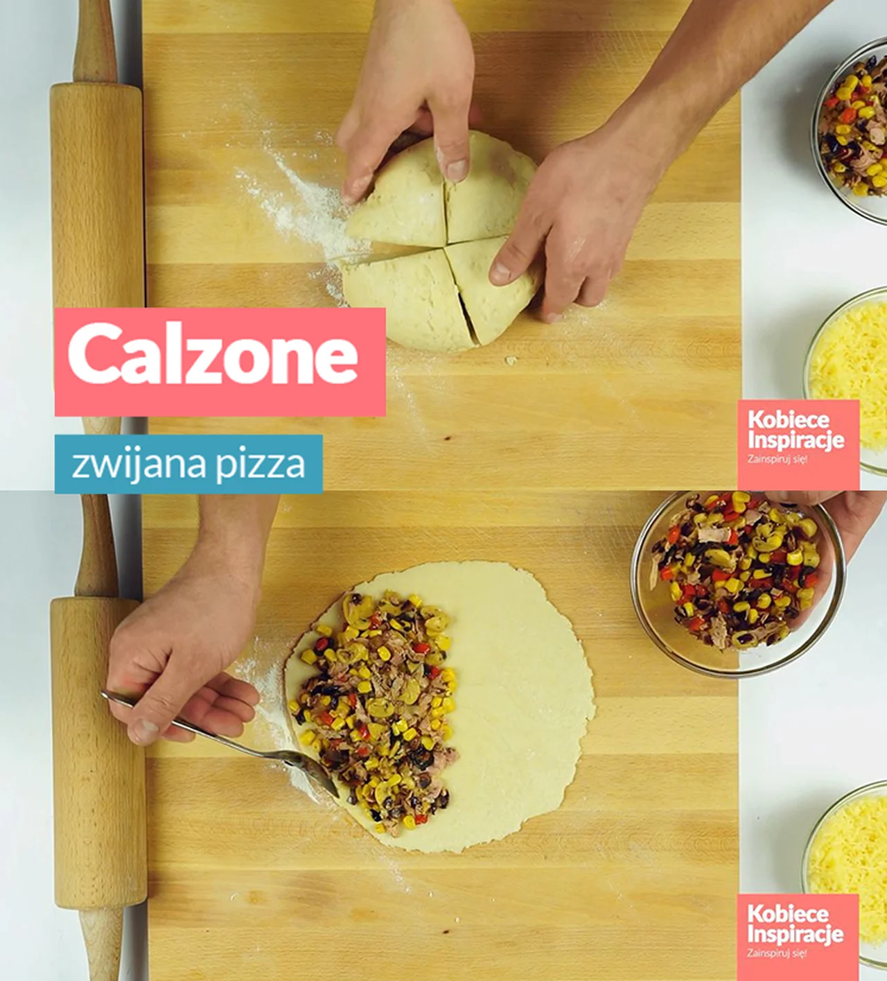 Calzone - zwijana pizza