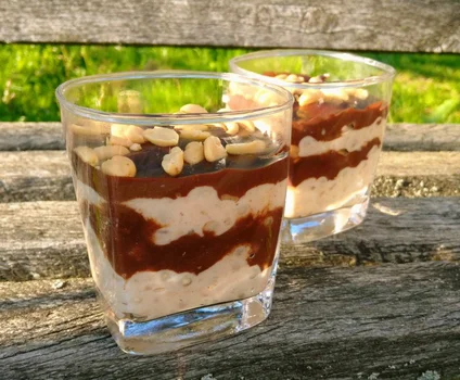 Dietetyczny deser a’la Snickers