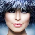Zimowy makeup