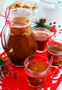 Kompot wigilijny z suszu owocowego z nutą herbaty Earl Grey