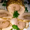 Rolowany pieczony boczek