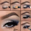 Śliczny make up oczu