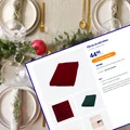 Ten obrus z Action za 44 zł zrobi furorę na wigilijnym stole! Gruby sztruks i soczyste kolory - goście będą pod wrażeniem