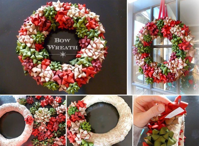 Wianek ze wstążek