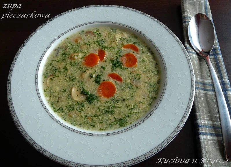 Zupa pieczarkowa