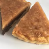 Tarta z jabłkami i kremem czekoladowym