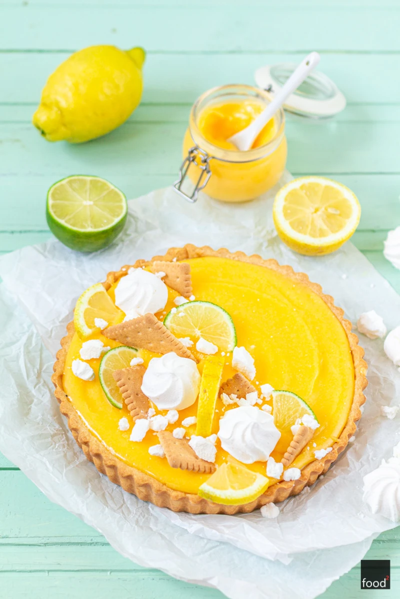Tarta sernikowa z lemon curd