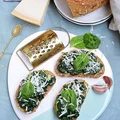 Bruschetta ze szpinakiem