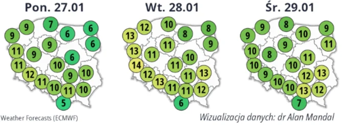 Zdjęcie Wiosna w środku zimy?! Do Polski nadciąga fala ciepła! #1
