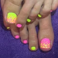 jaskrawy pedicure