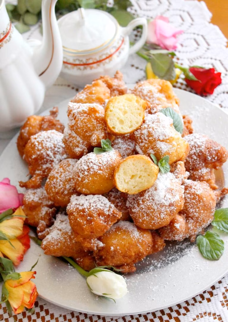 Waniliowe mini pączki – prosty przepis