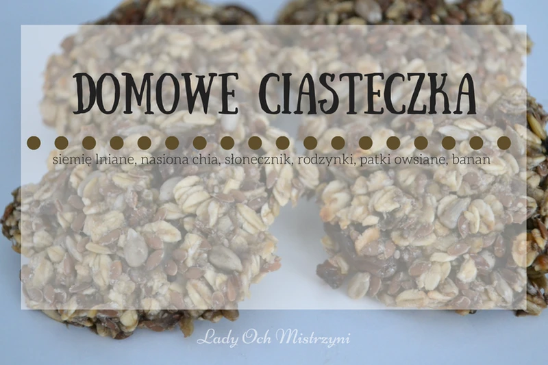 Domowe ciasteczka bananowe z nasionami