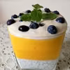 Kokosowy chia pudding z mango