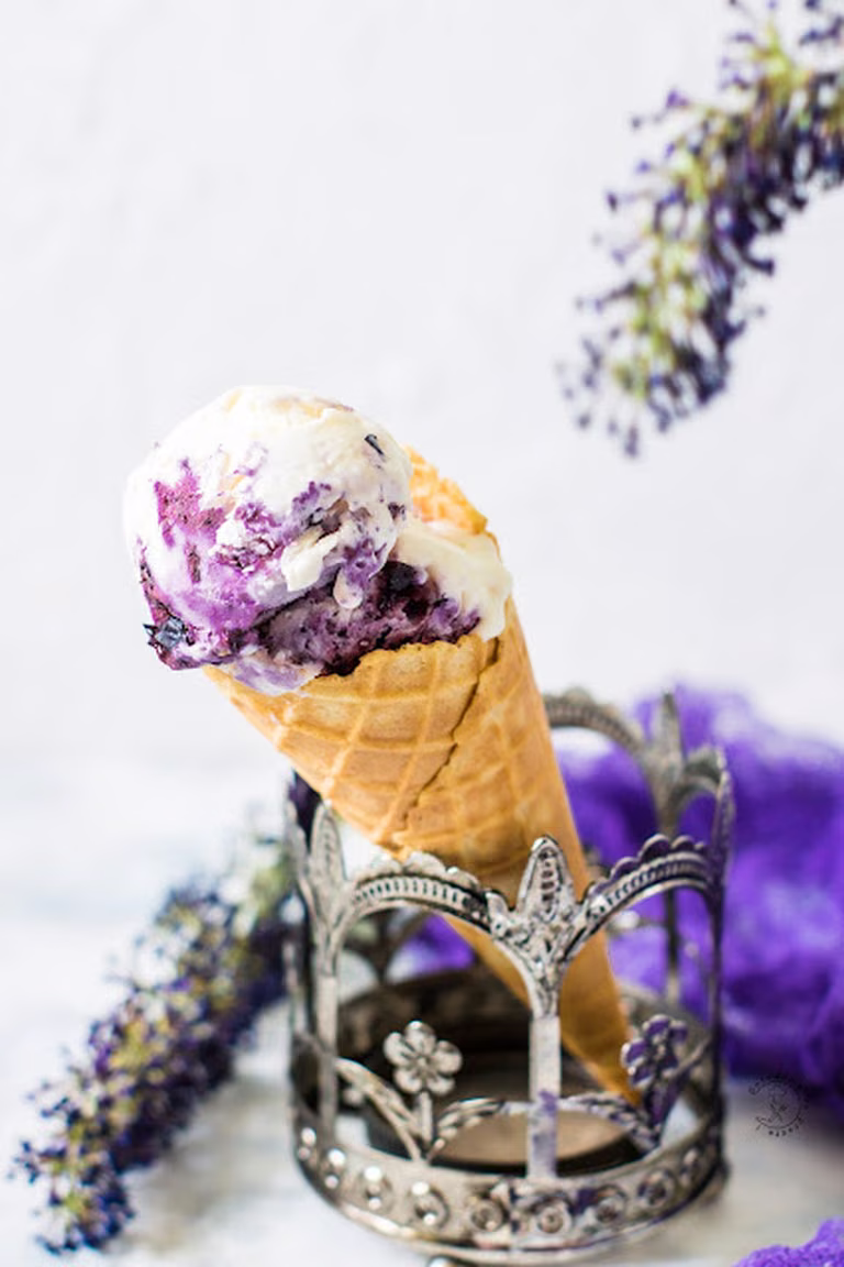 Lody Z Mascarpone Z Czarną Porzeczką